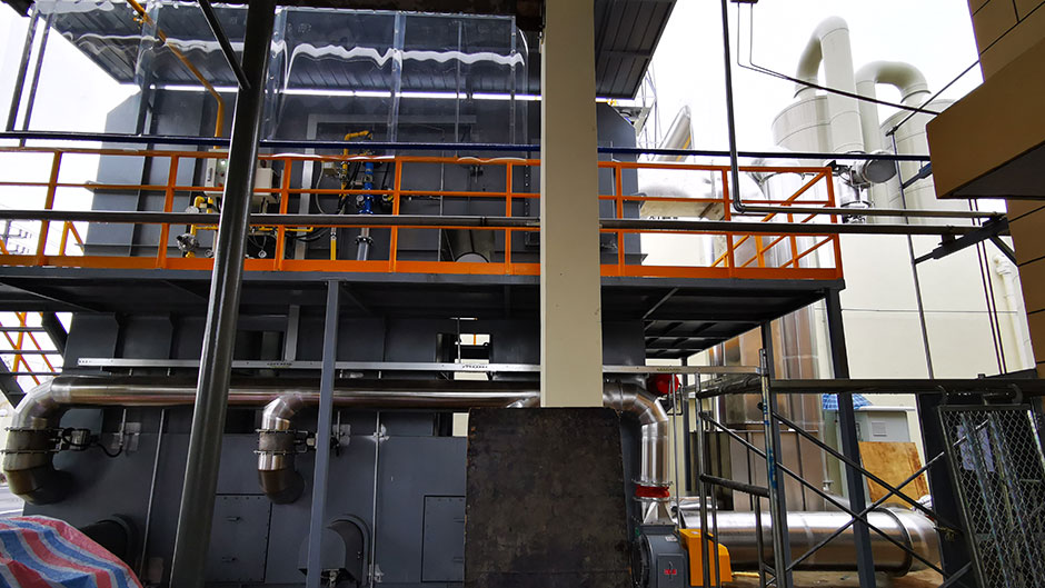 潤禾有機硅新材料RTO廢氣治理案例